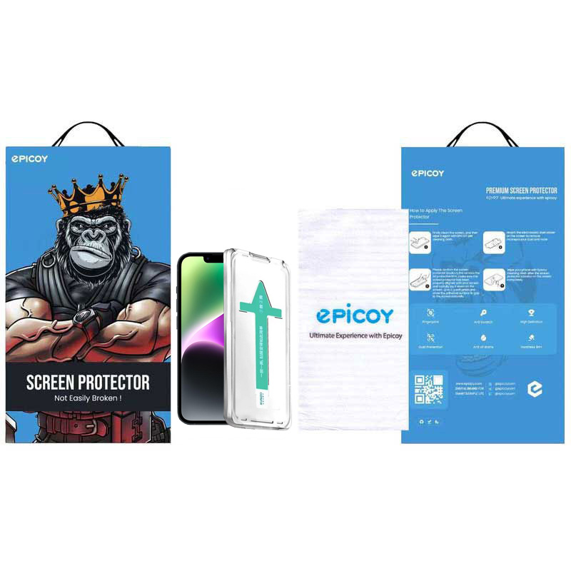 محافظ صفحه نمایش اپیکوی مدل Xundd Axe Easy install مناسب برای گوشی موبایل اپل iPhone 13/14/13 Pro