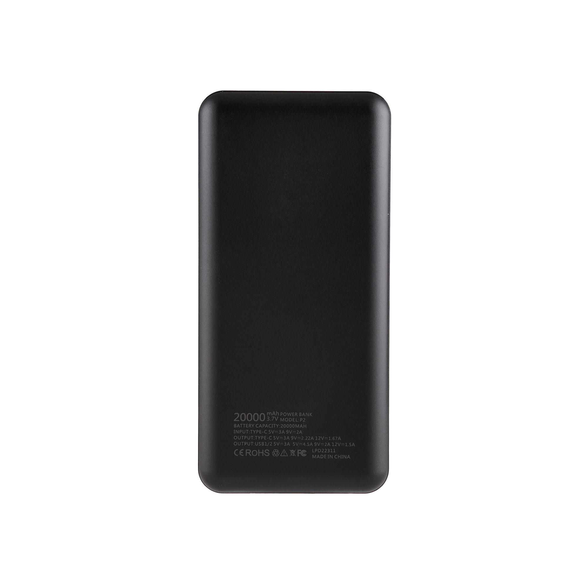 پاوربانک سانرایز مدل P2 ظرفیت 20000 میلی آمپر ساعت