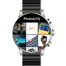 ساعت هوشمند گلوریمی مدل M2 MAX LTD دارای قابلیت های کنترل موسیقی (Music Player)، قابلیت مکالمه از طریق بلوتوث، قابلیت تغییر طرح ساعت یا تم، صفحه همیشه روشن (Always-on Display) بند سیلیکون
