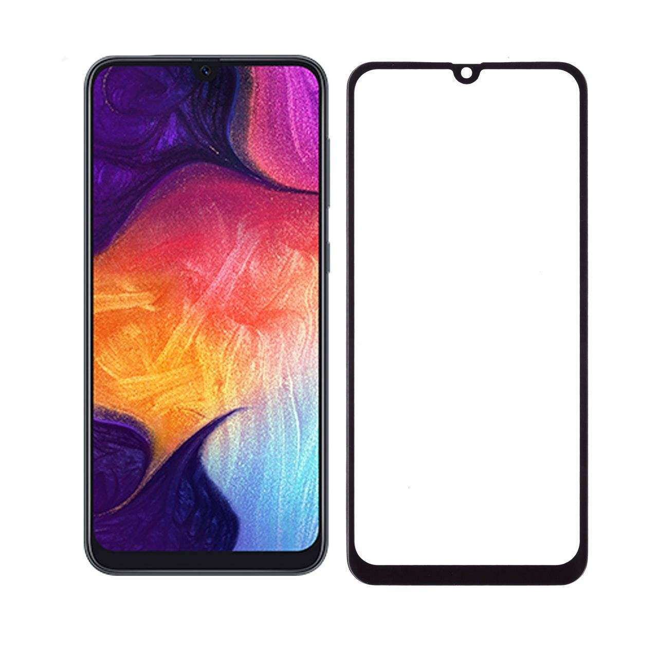 محافظ صفحه نمایش 5D بوف مدل F33 مناسب برای گوشی موبایل سامسونگ Galaxy A50/A50s/A30/A30s/A20/A31/M30/A40s