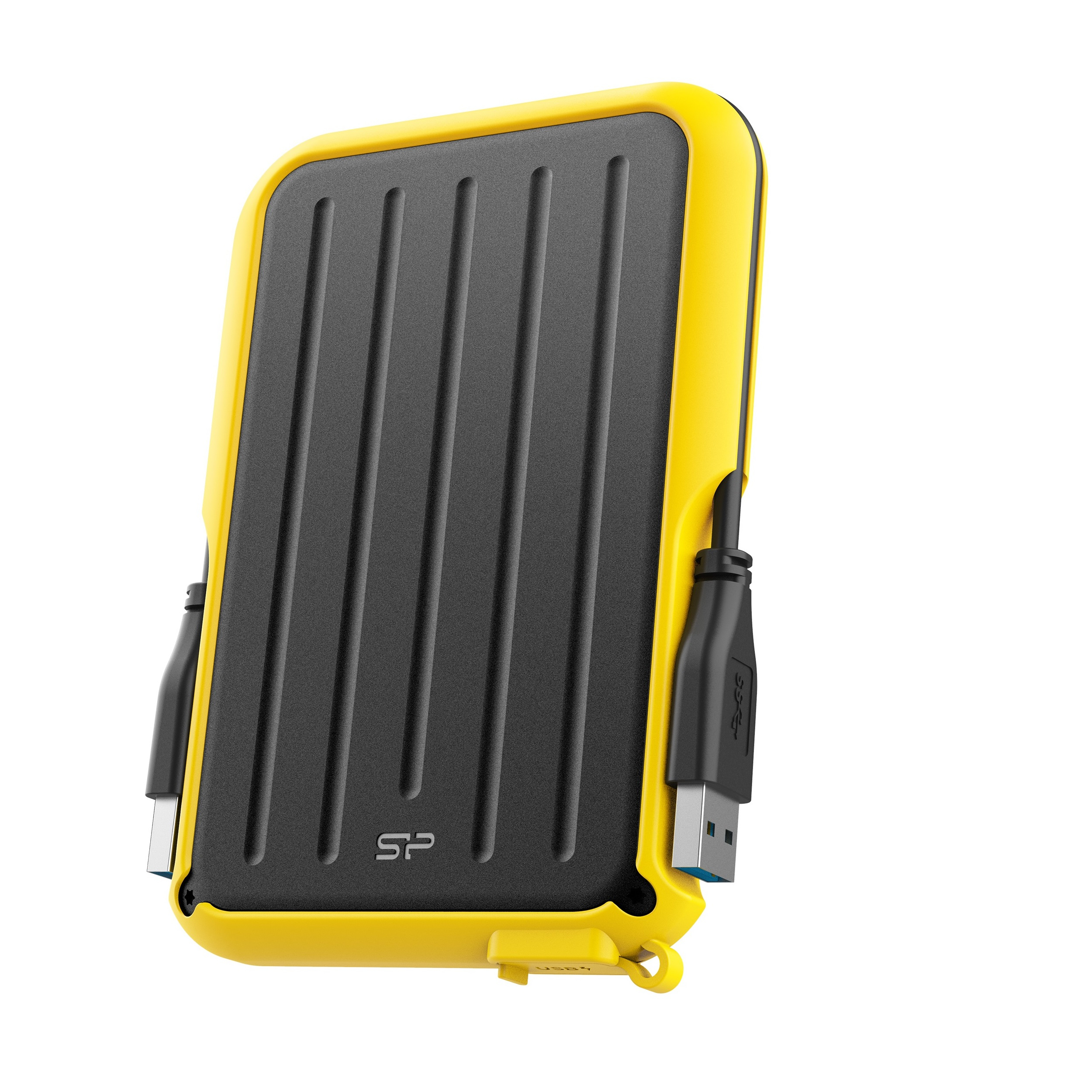 هارد اکسترنال سیلیکون پاور مدل Armor A66 ظرفیت یک ترابایت دارای رابط USB Type-A 3.2