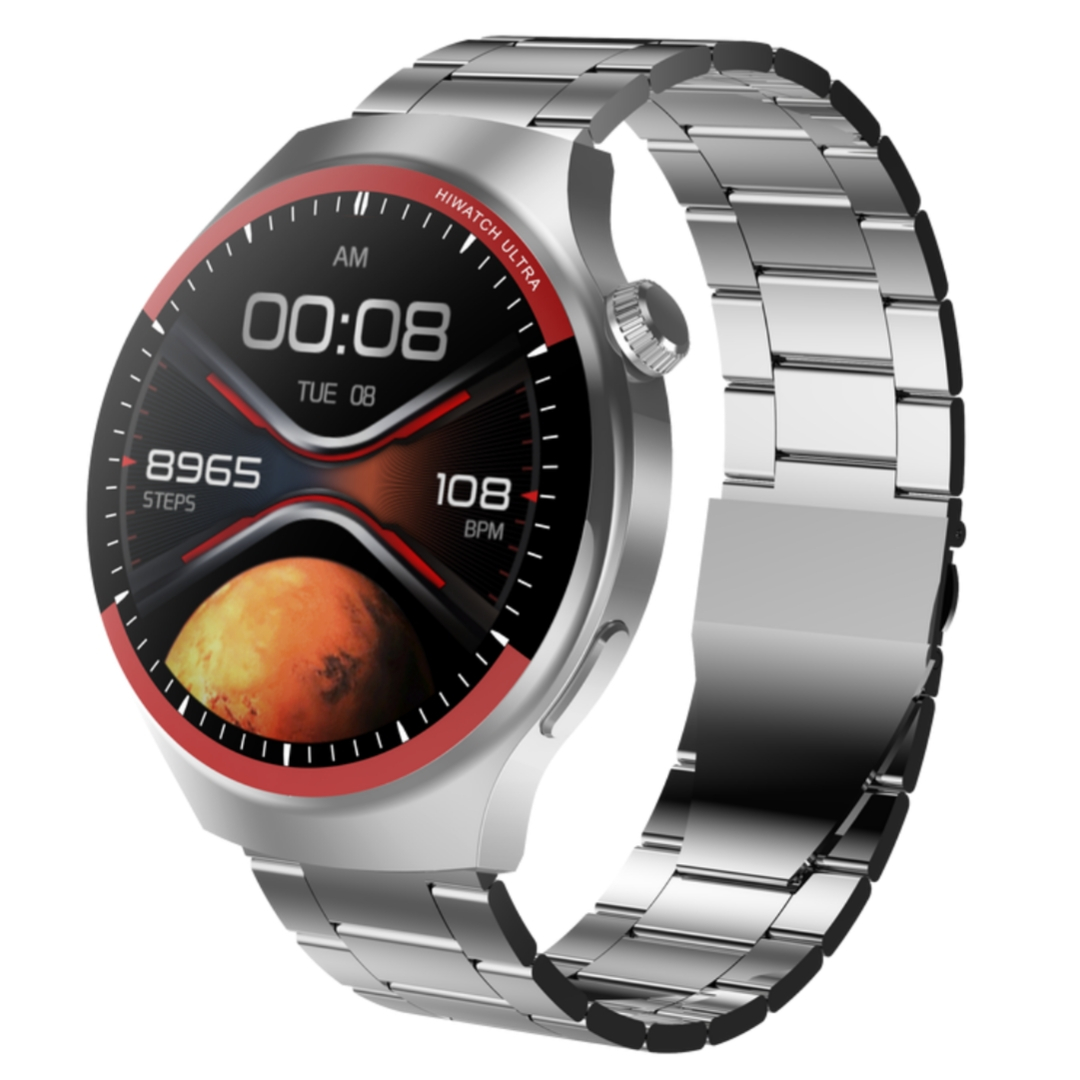 ساعت هوشمند 45 میلی متری ویسمی مدل WS_X2 با بند سلیکون