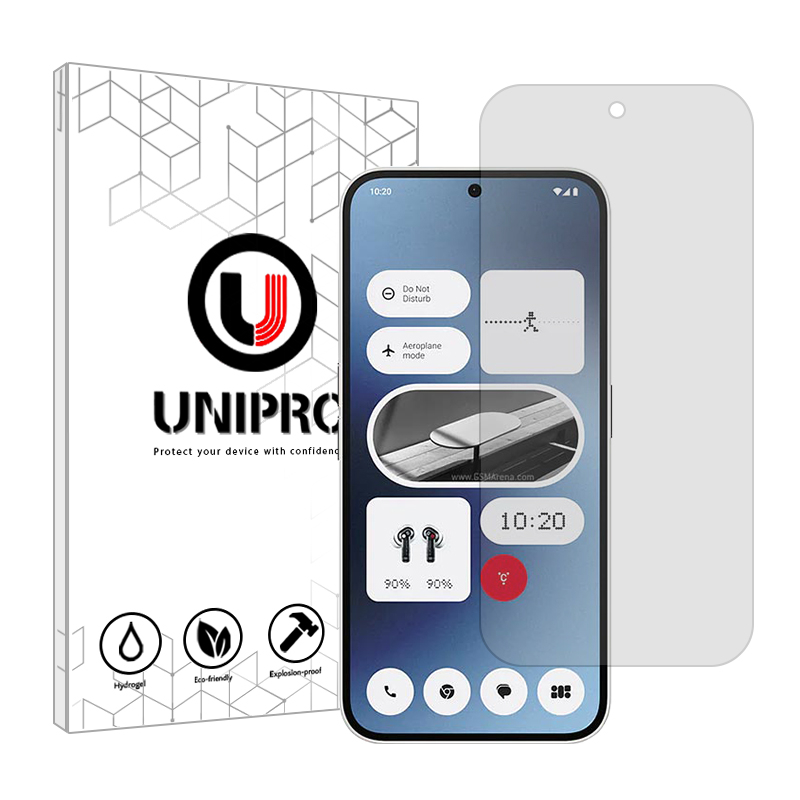 محافظ صفحه نمایش شفاف یونی پرو مدل Explosion Proof مناسب برای گوشی موبایل ناتینگ فون 2a