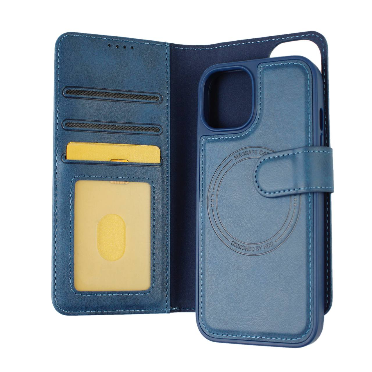 کیف کلاسوری اچ دی دی مدل چرمی مگ سیف مناسب برای گوشی موبایل اپل 13/IPHONE 14