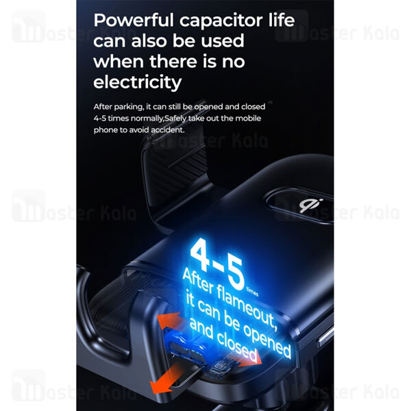 پایه نگهدارنده و شارژر بی سیم گوشی موبایل جوی روم مدل JR-ZS216