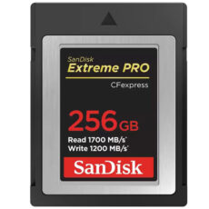 کارت حافظه CFexpress سن دیسک مدل Extreme Pro استاندارد Type B سرعت 1700MB/s ظرفیت 256 گیگابایت