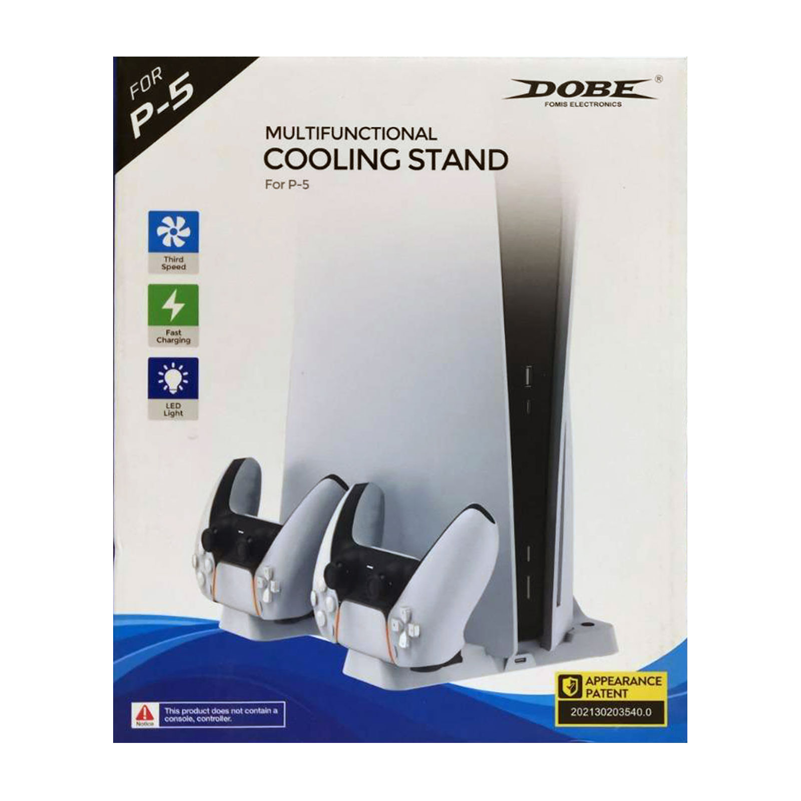 پایه خنک کننده و شارژر دسته پلی استیشن 5 دابی مدل TP5-1507