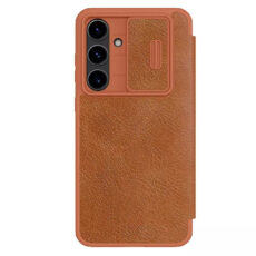 کیف کلاسوری نیلکین مدل Qin Pro Leather مناسب برای گوشی موبایل سامسونگ Galaxy S24 FE