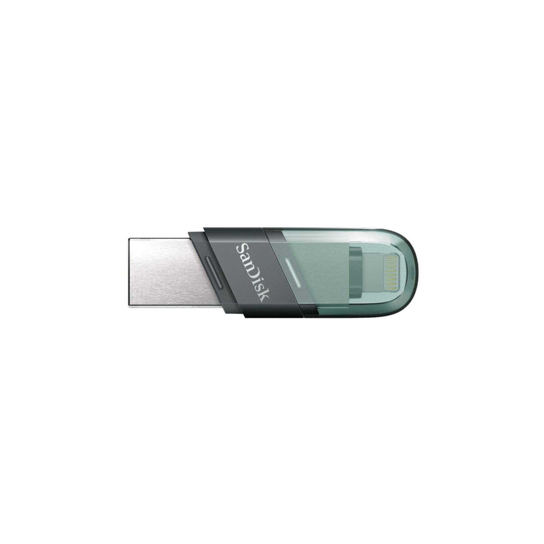 فلش مموری سن دیسک مدل iXPAND Flip ظرفیت 128 گیگابایت