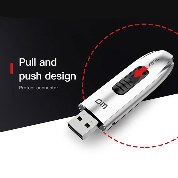 فلش مموری دی ام USB3.1 مدل FS220 ظرفیت 256 گیگابایت