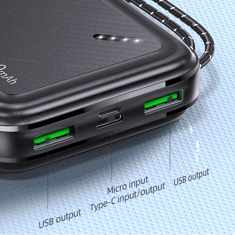 پاوربانک یوسمز مدل CD168-22.5W ظرفیت 20000 میلی آمپر
