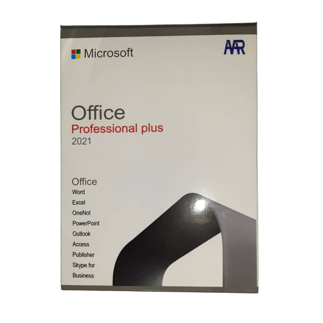 نرم افزار مایکروسافت Office 2021 Professional Plusنسخه FULL RETAILنشر آورکام