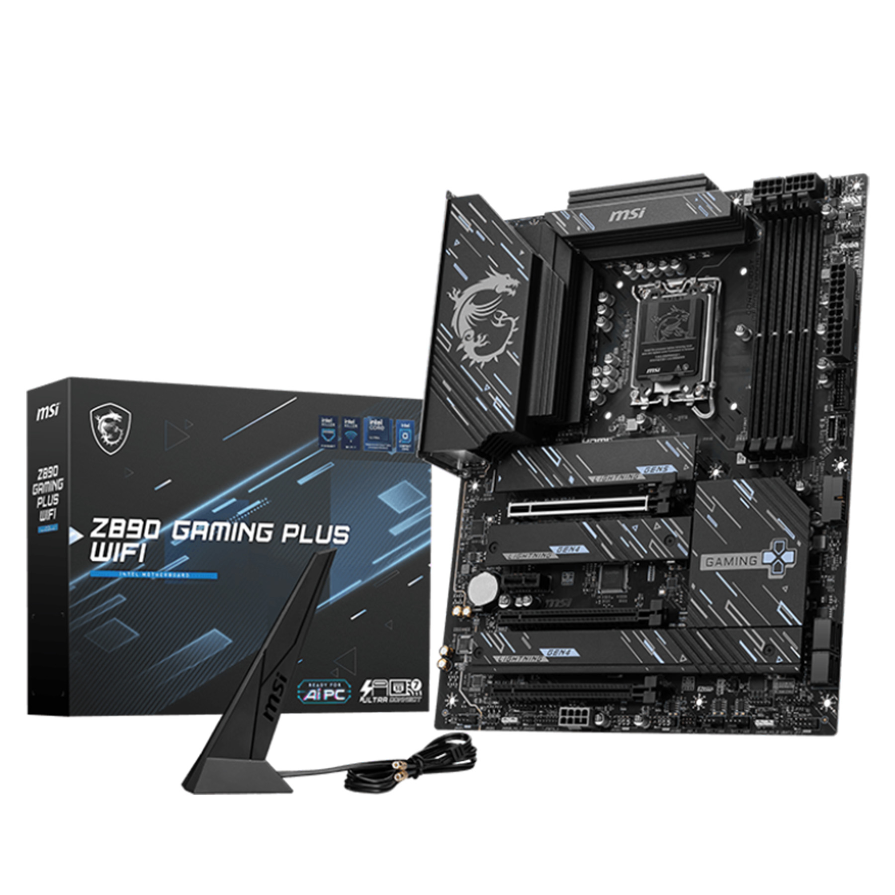 مادربرد ام اس آی مدل Z890 GAMING PLUS WIFI