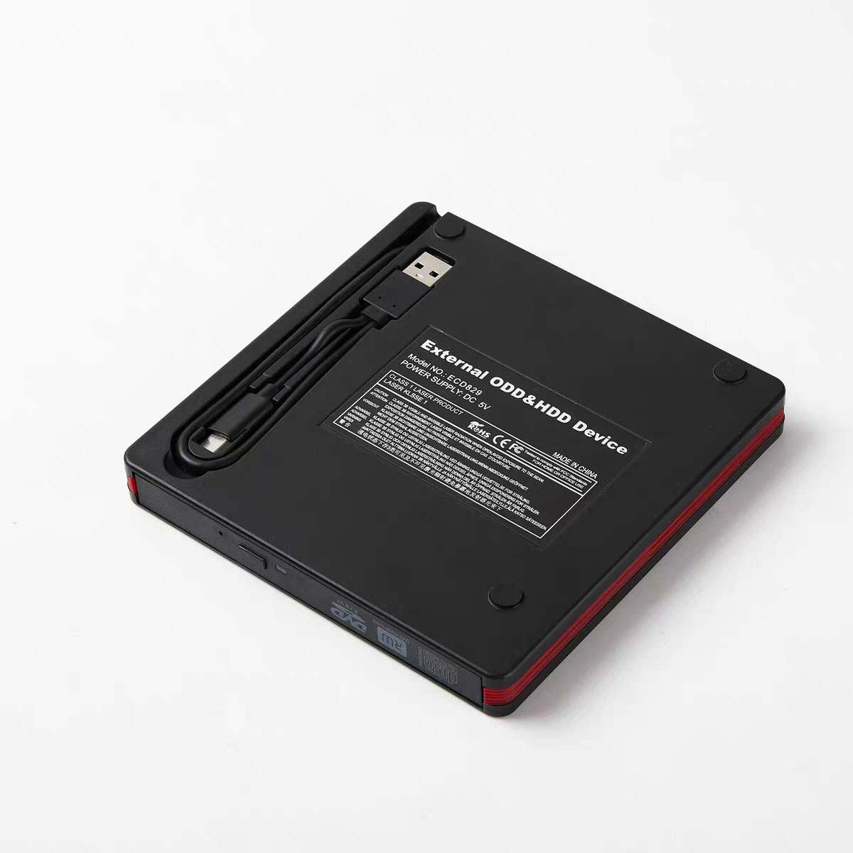 درایو DVD/RW اکسترنال مدل POP-PORTABLE TYPE-C/USB ECD829