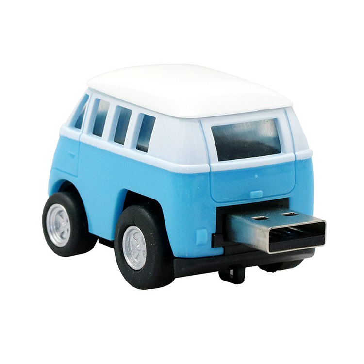 فلش مموری پرلیت یو اس بی طرح ماشین مینی بوس فولکس کد P-31-U3.0 ظرفیت 128 گیگابایت