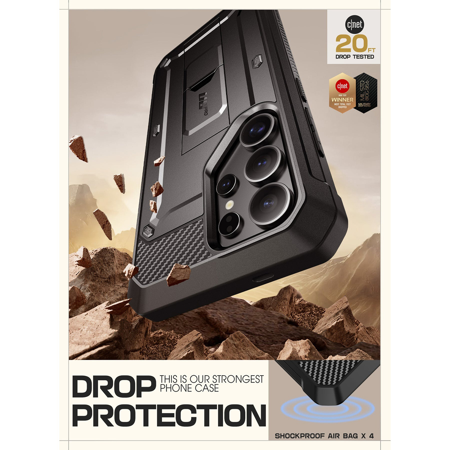 کاور ساپ کیس مدل Unicorn Beetle PRO Rugged مناسب برای گوشی موبایل سامسونگ Galaxy S25 Ultra