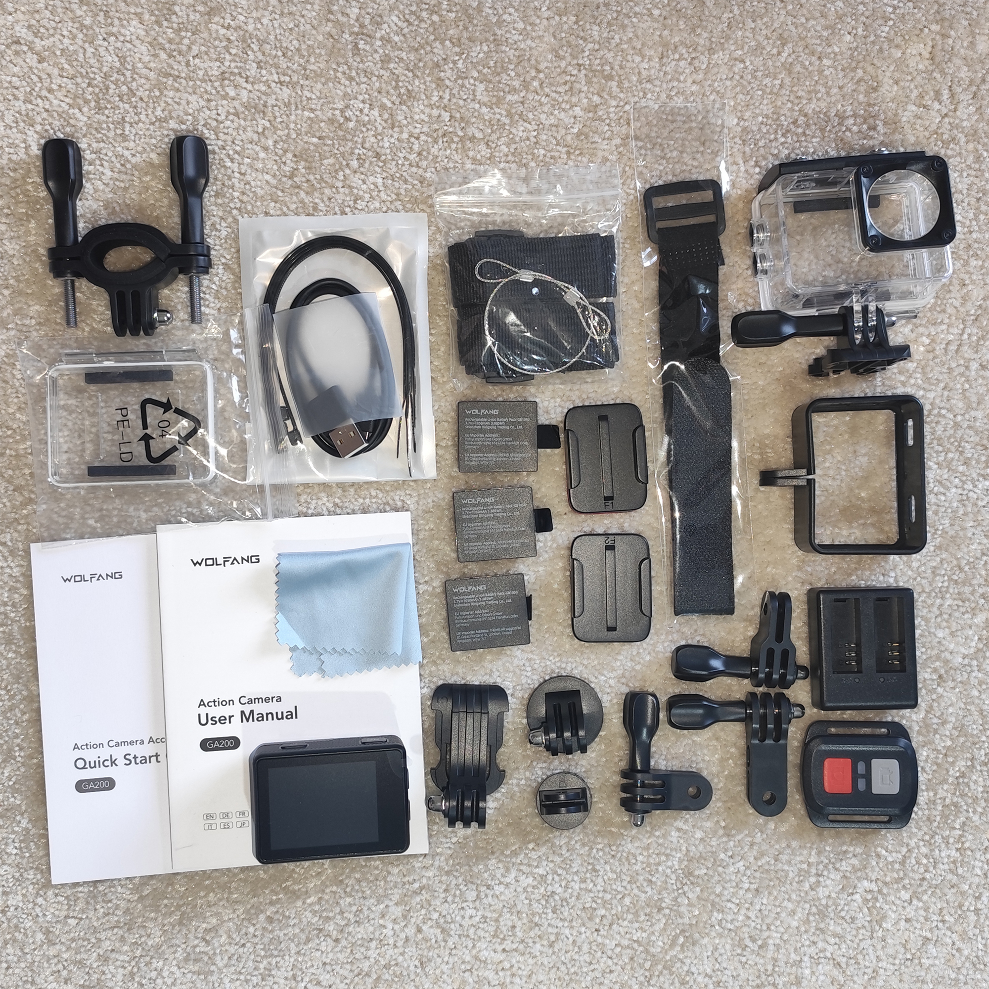 دوربین فیلم برداری ورزشی ولفانگ مدل GA200