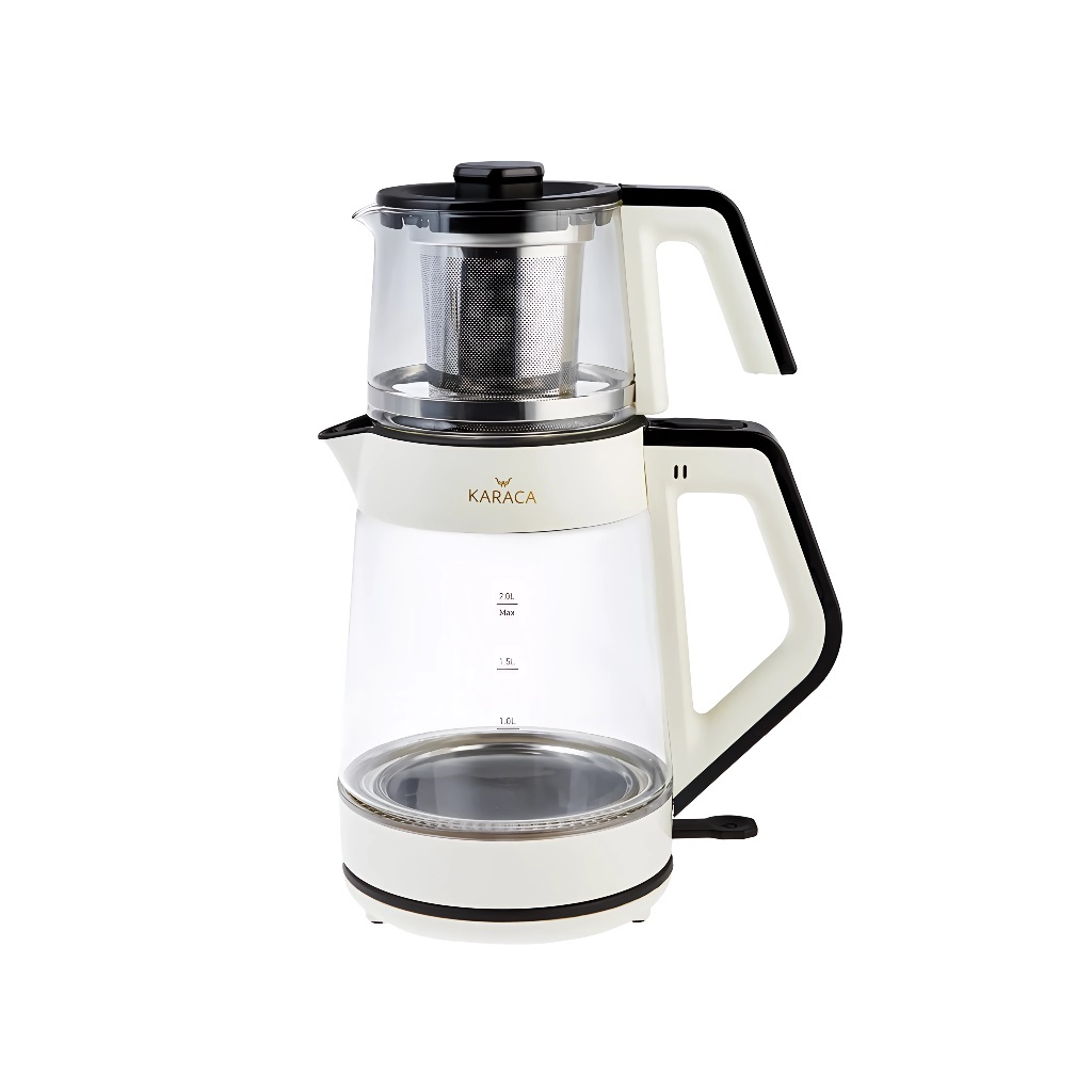 چای ساز روی هم کاراجا مدل  Cam Led