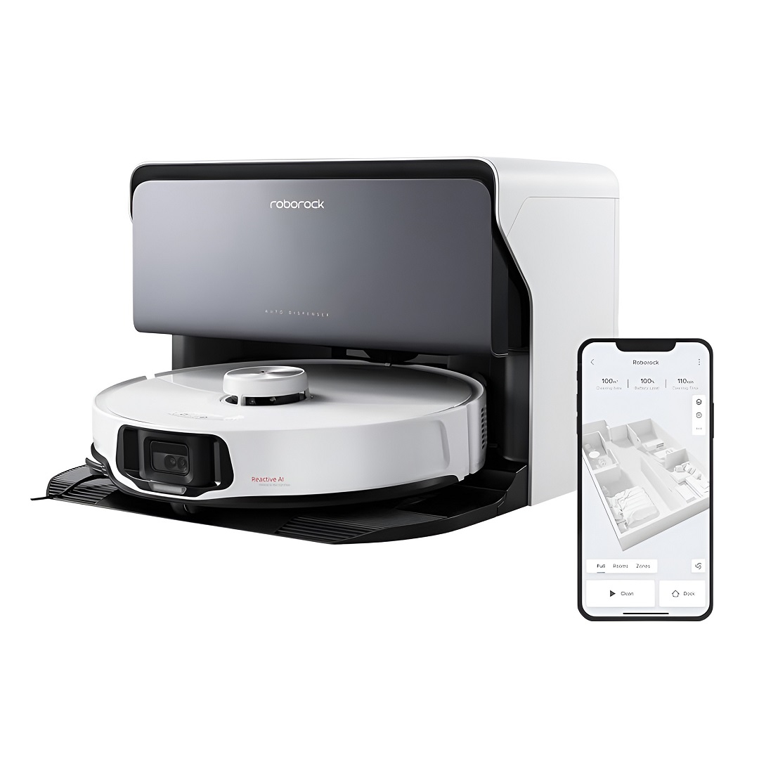 جاروبرقی رباتیک روبوراک مدل  S8 MaxV Ultra with Refill & Drainage System