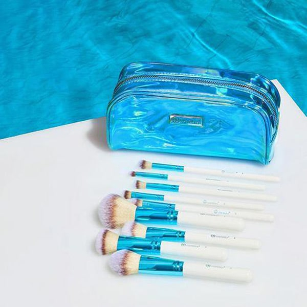 ست برس آرایشی بی اچ کازمتیکس مدل پولساید چیک مجموعه ۱۲ عددی