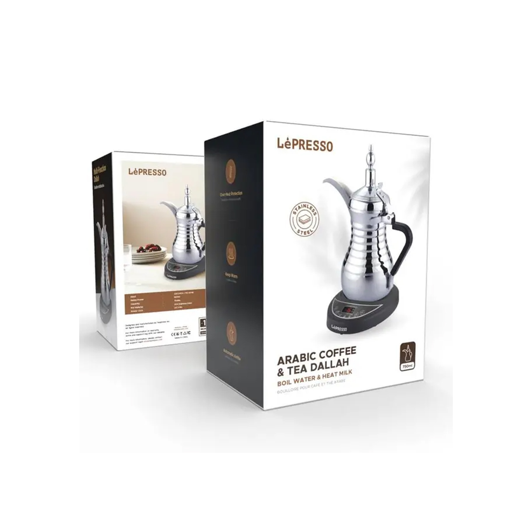 قهوه ساز لپرسو مدل Arabic coffee and tea Dallahl PARCM
