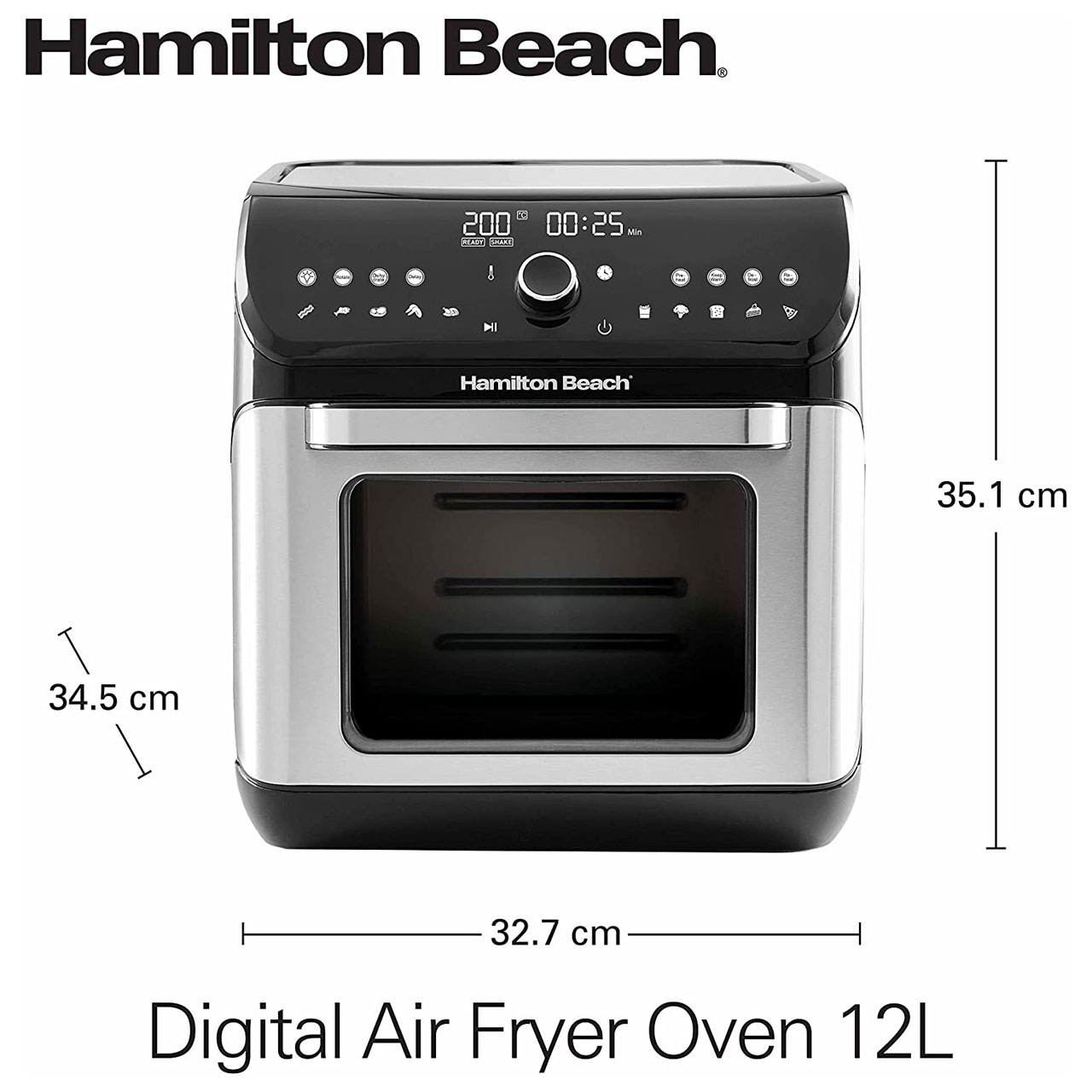 سرخ کن بدون روغن همیلتون بیچ مدل AF1212-ME