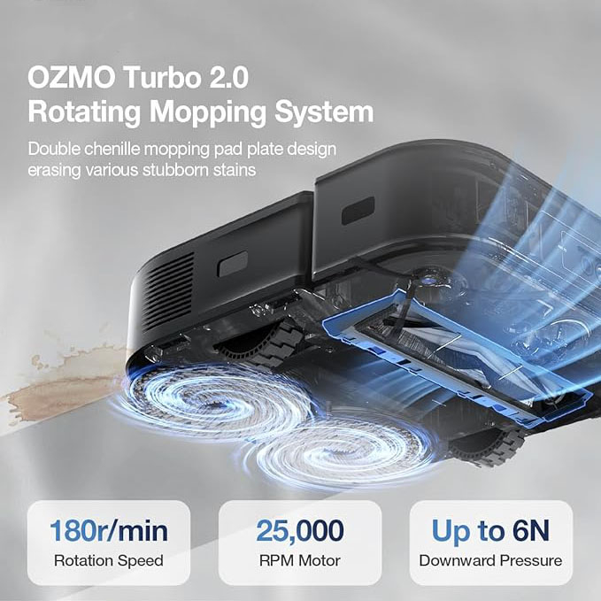 جاروبرقی رباتیک اکووکس رباتیک مدل X2 COMBO