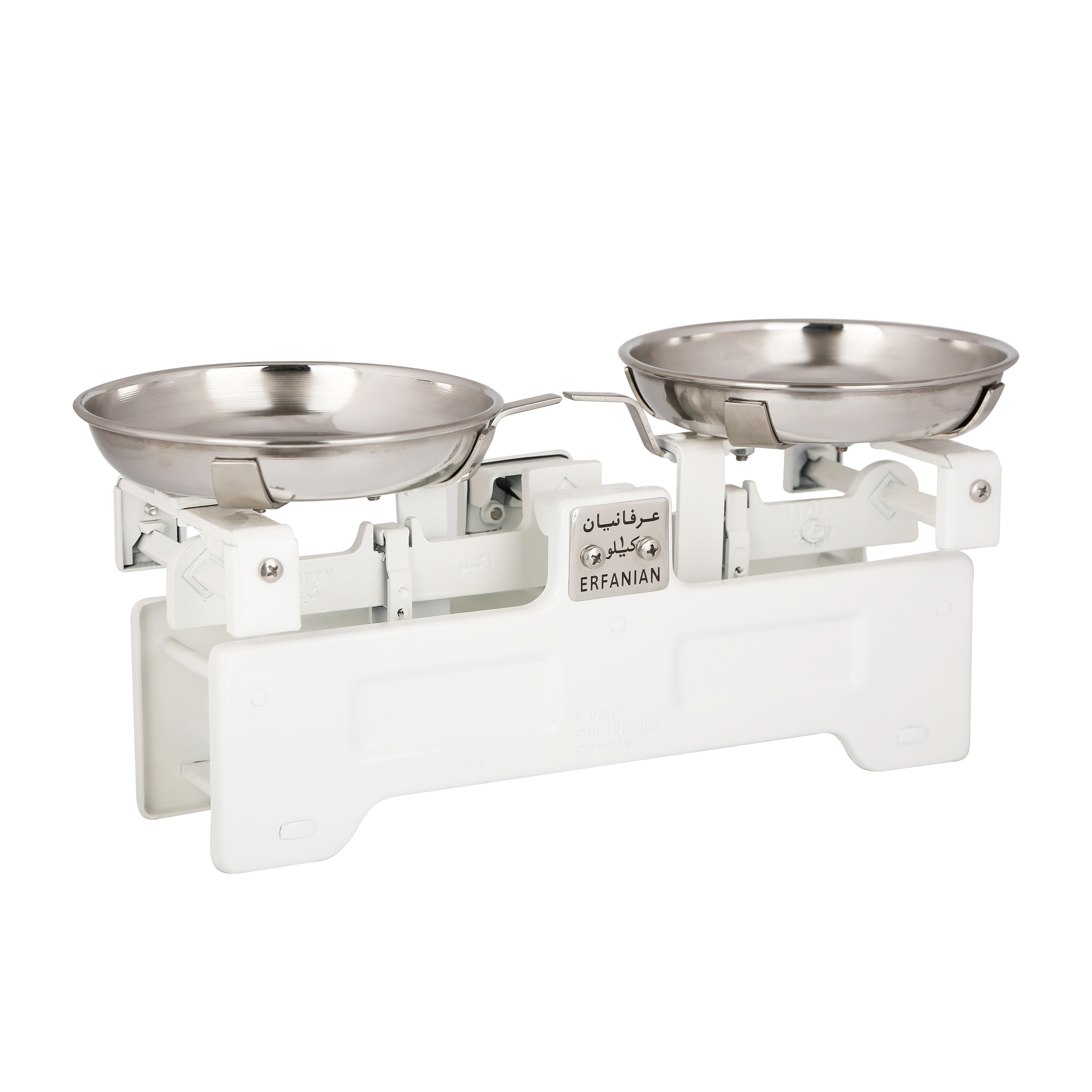 ترازو فروشگاهی عرفانیان مدل دو کفه استیل