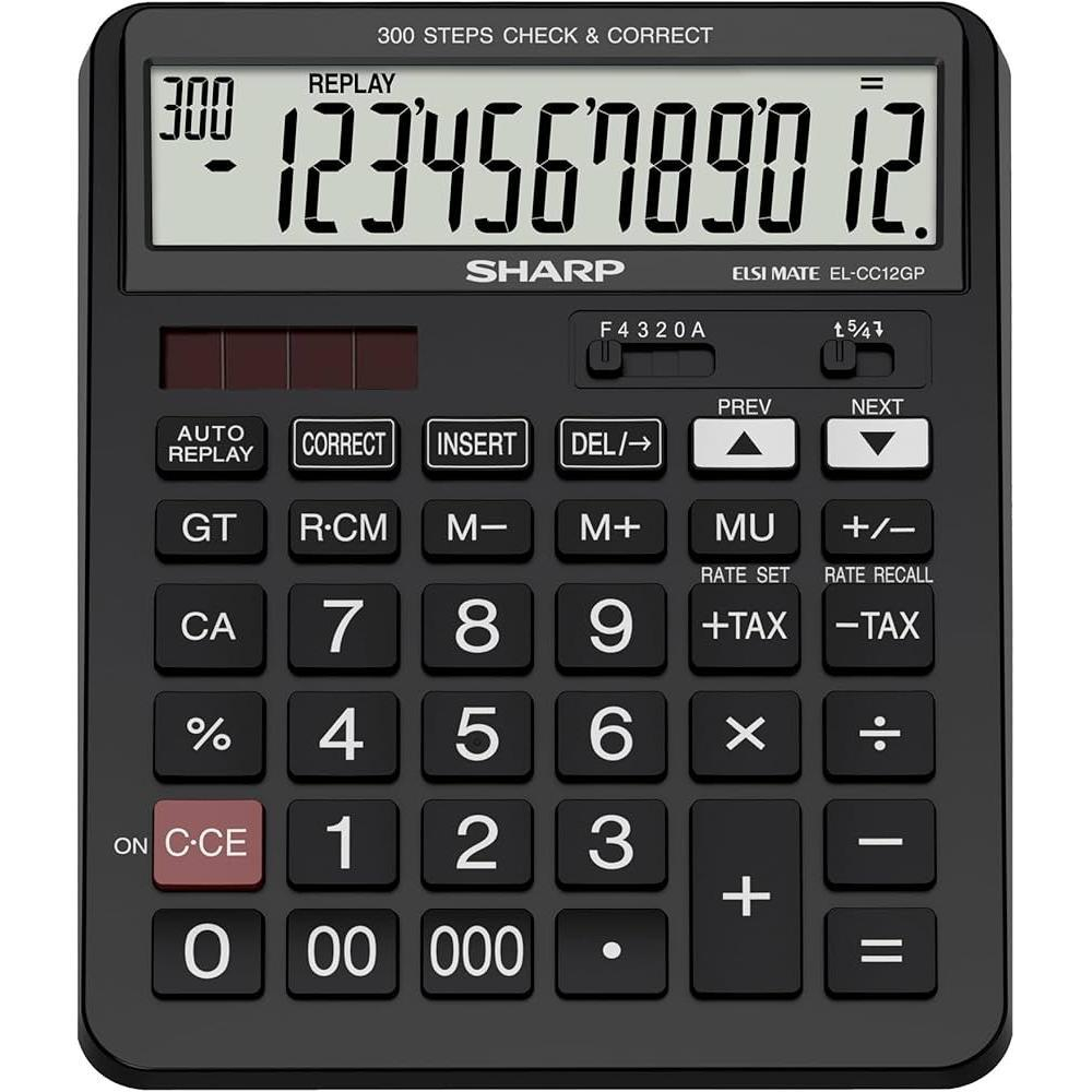 ماشین حساب شارپ مدل EL-CC12GP