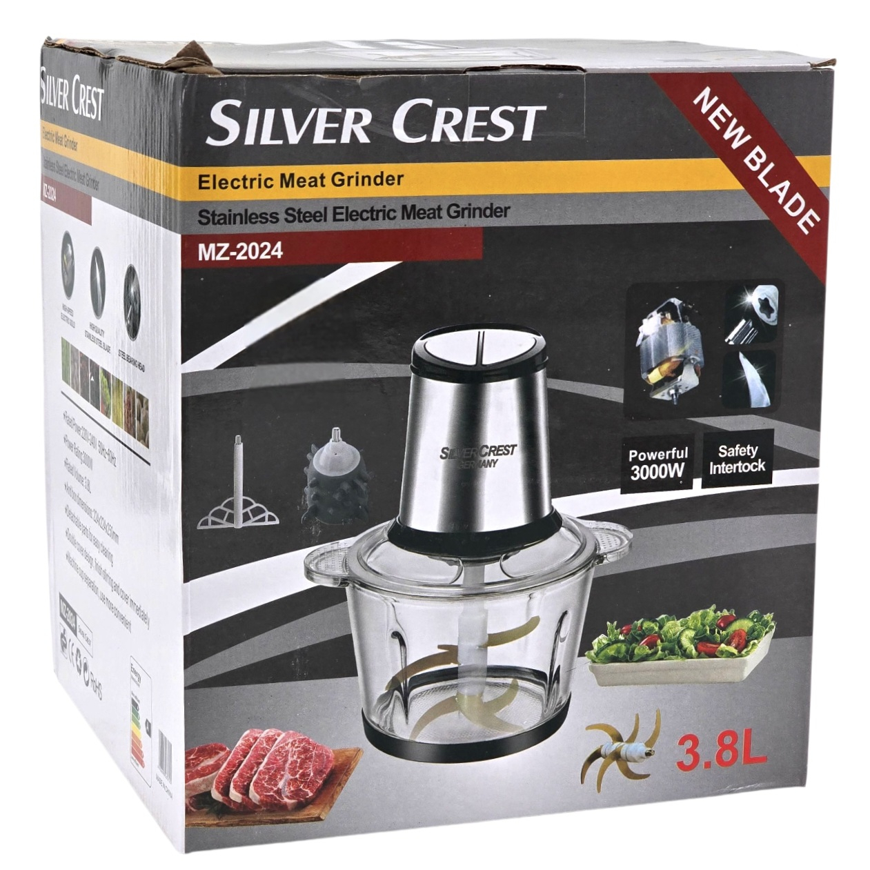 خردکن 3.8 لیتری سیلورکرست مدل MZ-2024