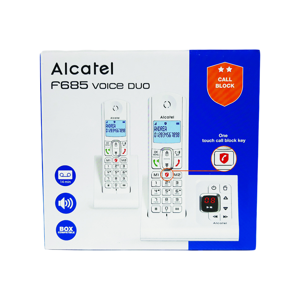 تلفن بی سیم آلکاتل مدل  F685 Voice Duo