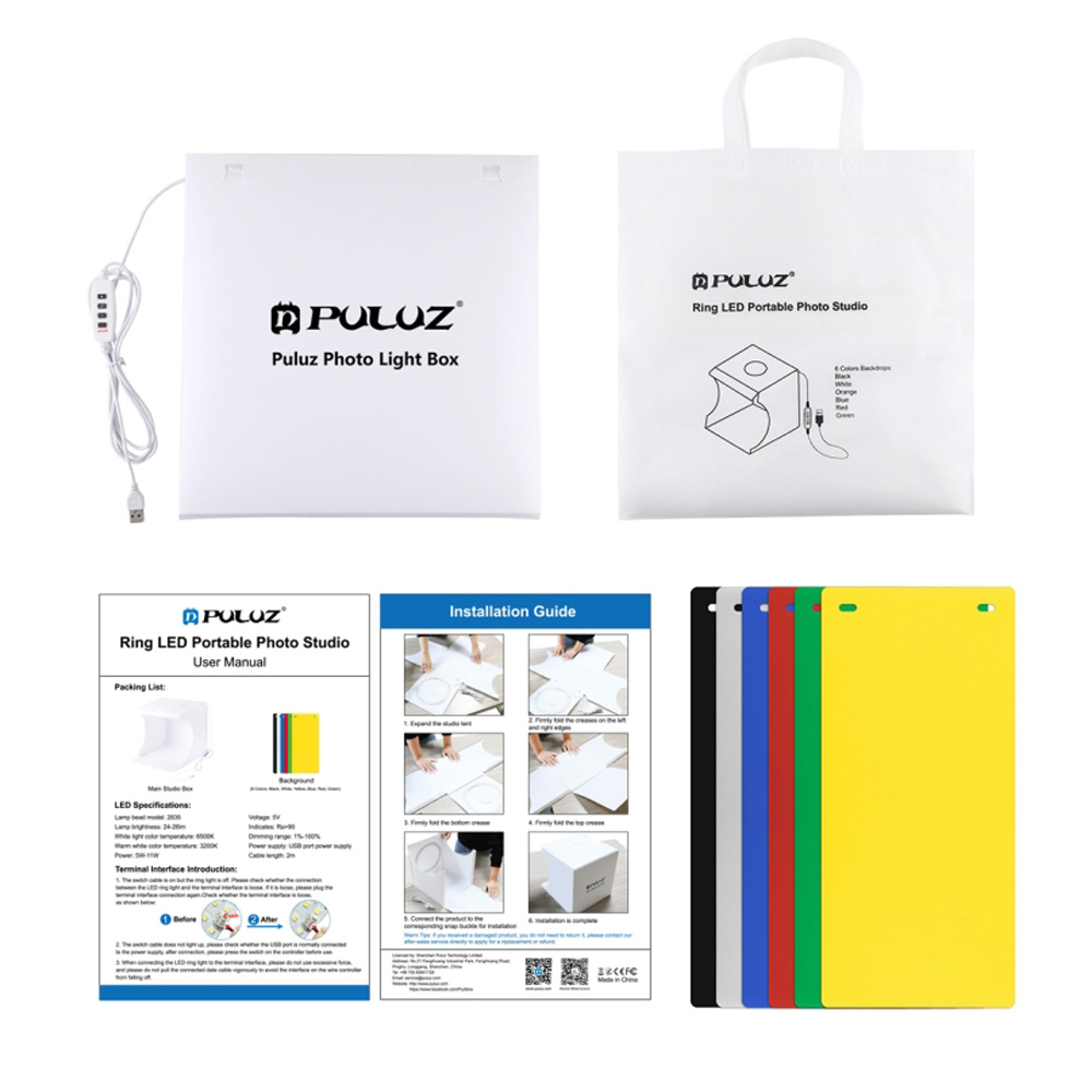 چادر عکاسی پلوز مدل Folding Portable ابعاد 31x32 سانتی متر