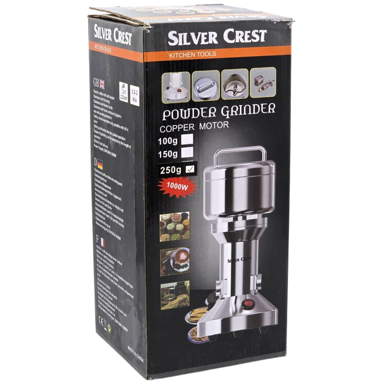 آسیاب صنعتی سیلور کرست مدل SC-250