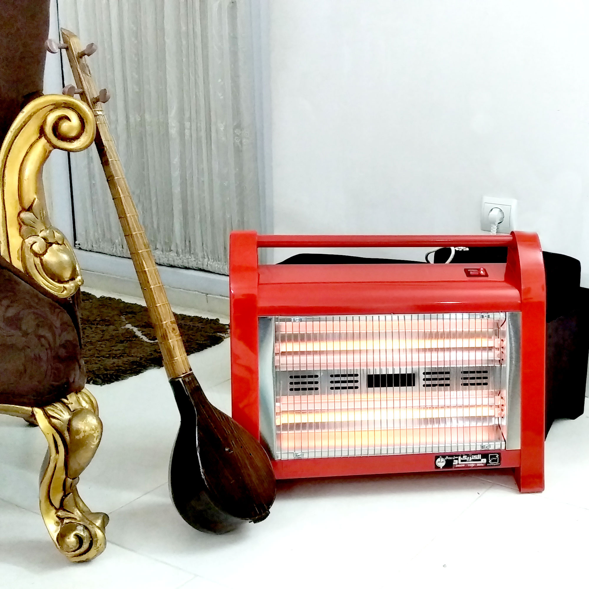 بخاری برقی ماد الکتریک مدل رویال کد HB-01