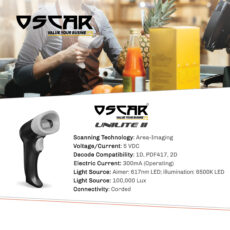 بارکدخوان دوبعدی اسکار مدل UNILITE II