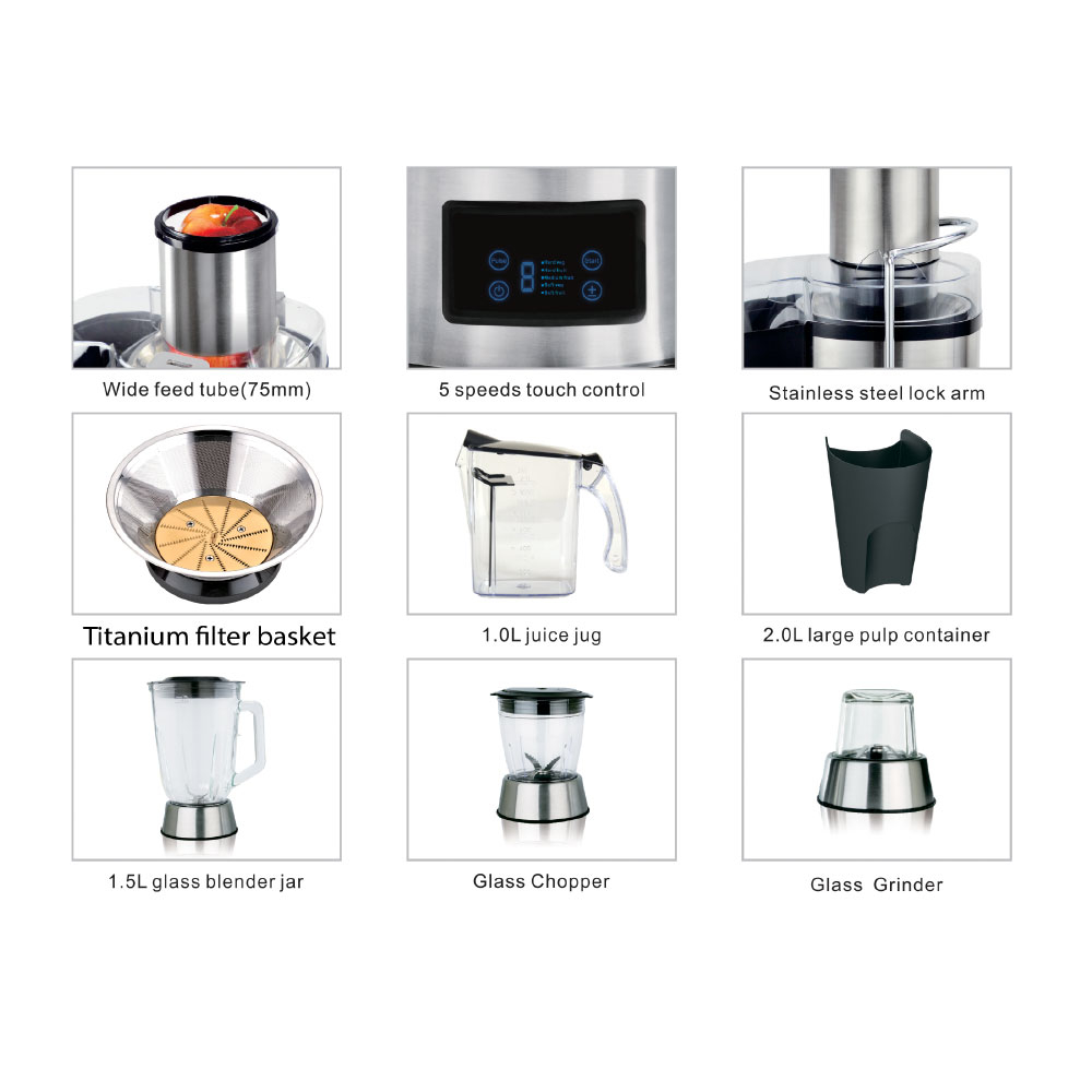 آبمیوه گیری جنرال پلاس مدل GE9844