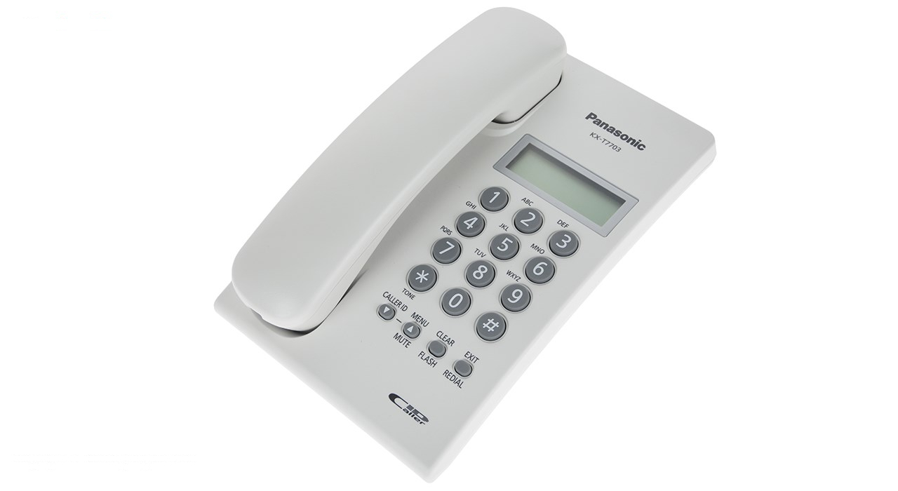تلفن با سیم پاناسونیک مدل KX-T7703X