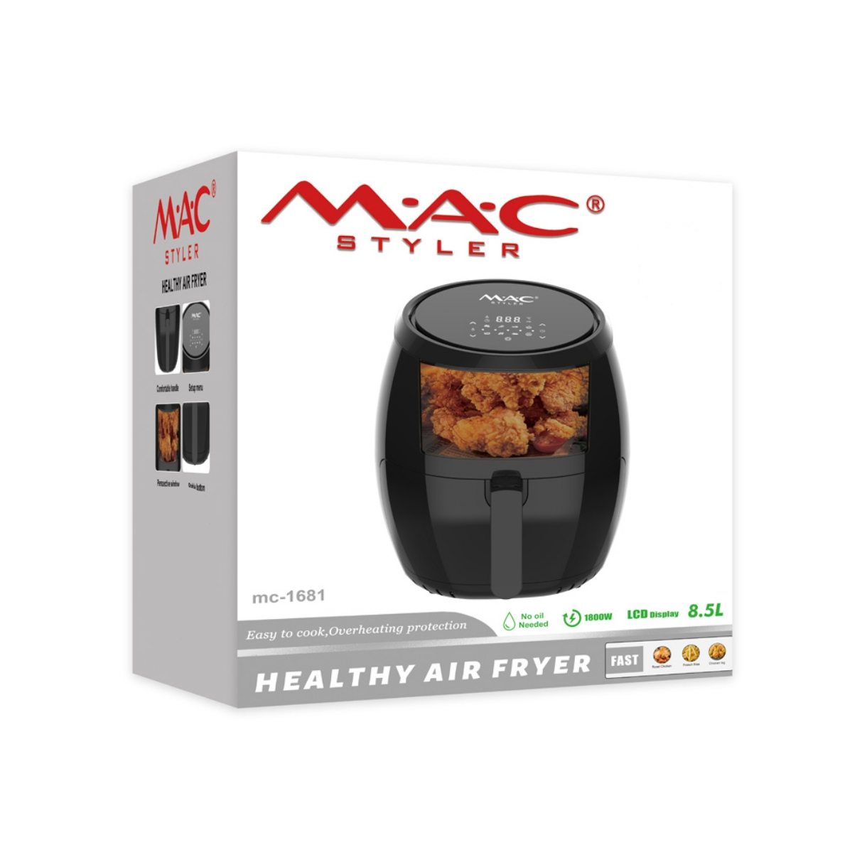 هواپز ۸ لیتر مک استایلر مدل Mc-1681