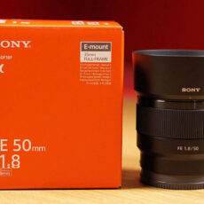 لنز دوربین سونی مدل FE 50mm F1.8