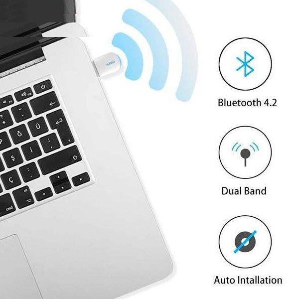 کارت شبکه USB بی سیم ایزی کست مدل EZC-5200BS