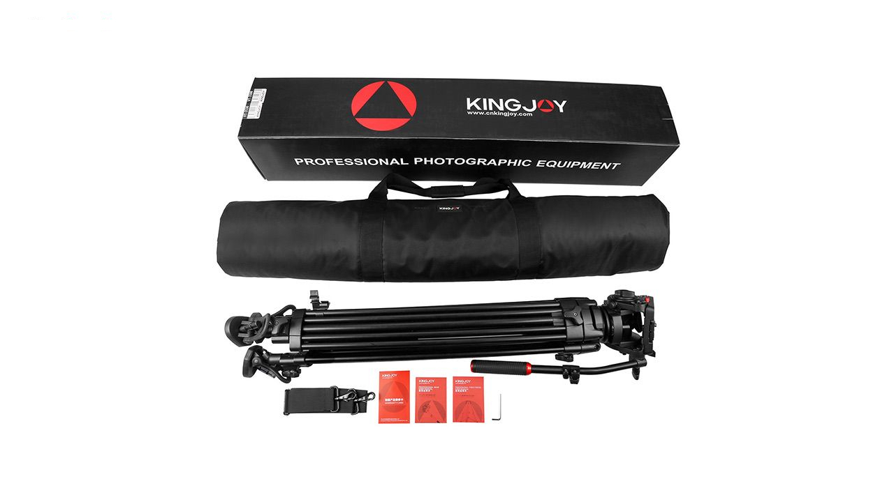 سه پایه دوربین کینگ جوی مدل VT-3500-VT-3530