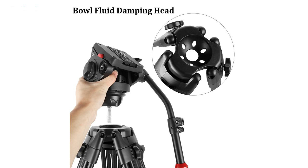 سه پایه دوربین کینگ جوی مدل VT-3500-VT-3530