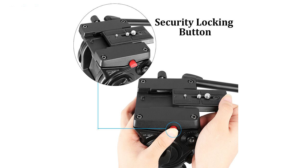 سه پایه دوربین کینگ جوی مدل VT-3500-VT-3530