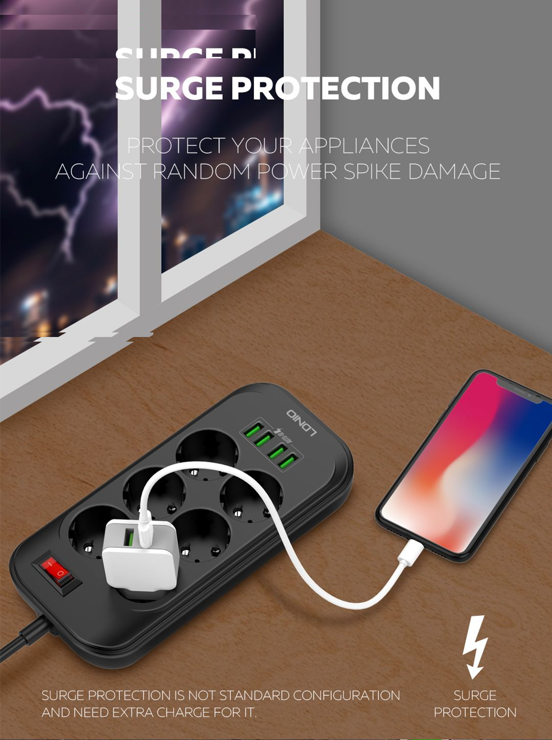 چندراهی برق الدینیو مدل SE6403