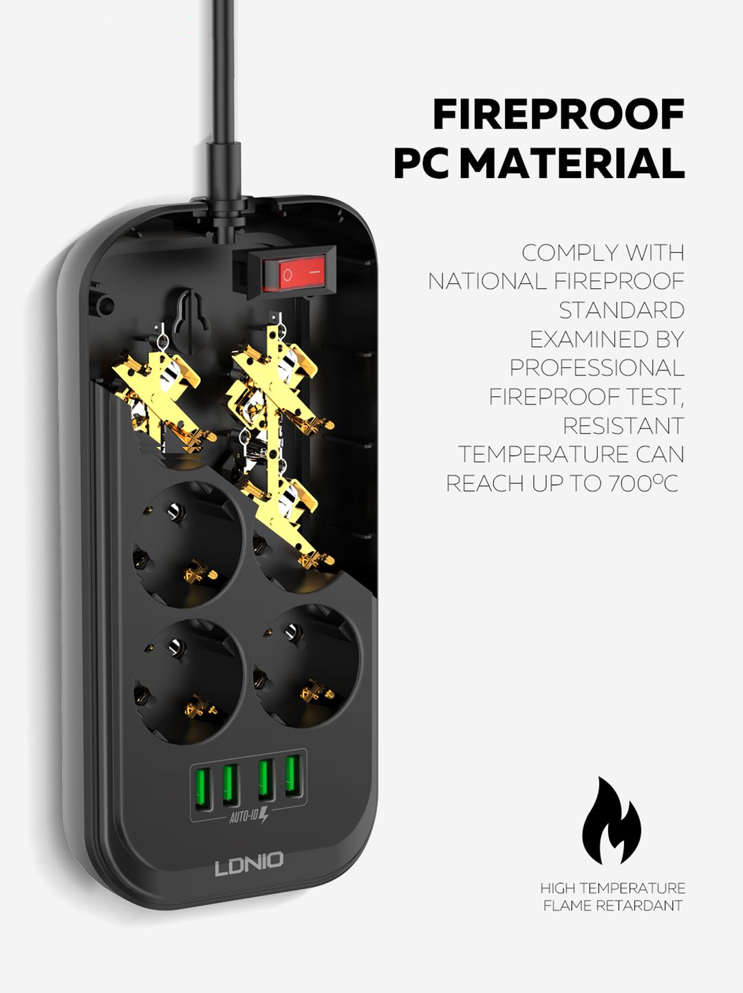 چندراهی برق الدینیو مدل SE6403