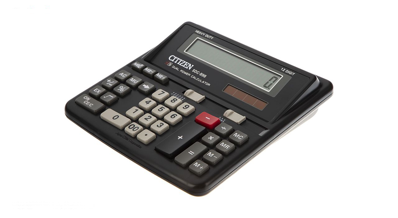 ماشین حساب سیتی زن مدل SDC-898