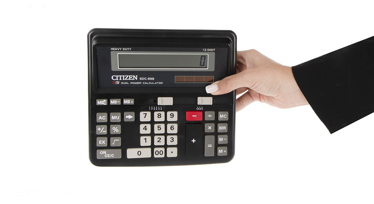 ماشین حساب سیتی زن مدل SDC-898