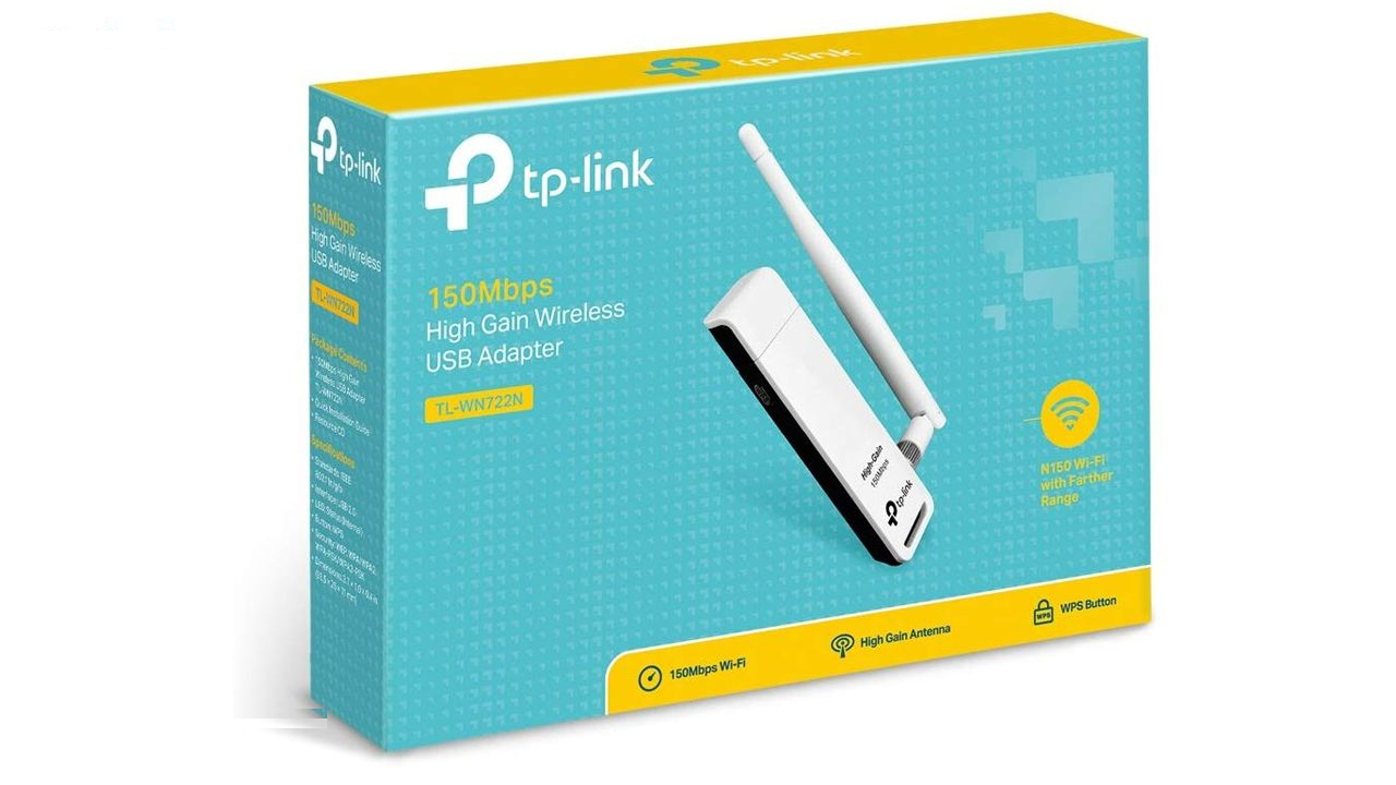 کارت شبکه بی‌سیم تی پی-لینک مدل TL-WN722N_V3.0
