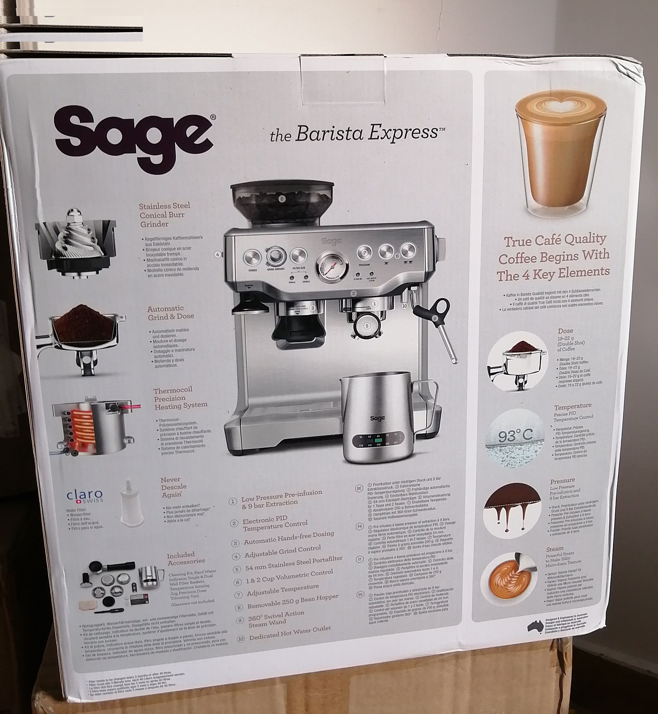 اسپرسوساز سیج مدل BES875UK