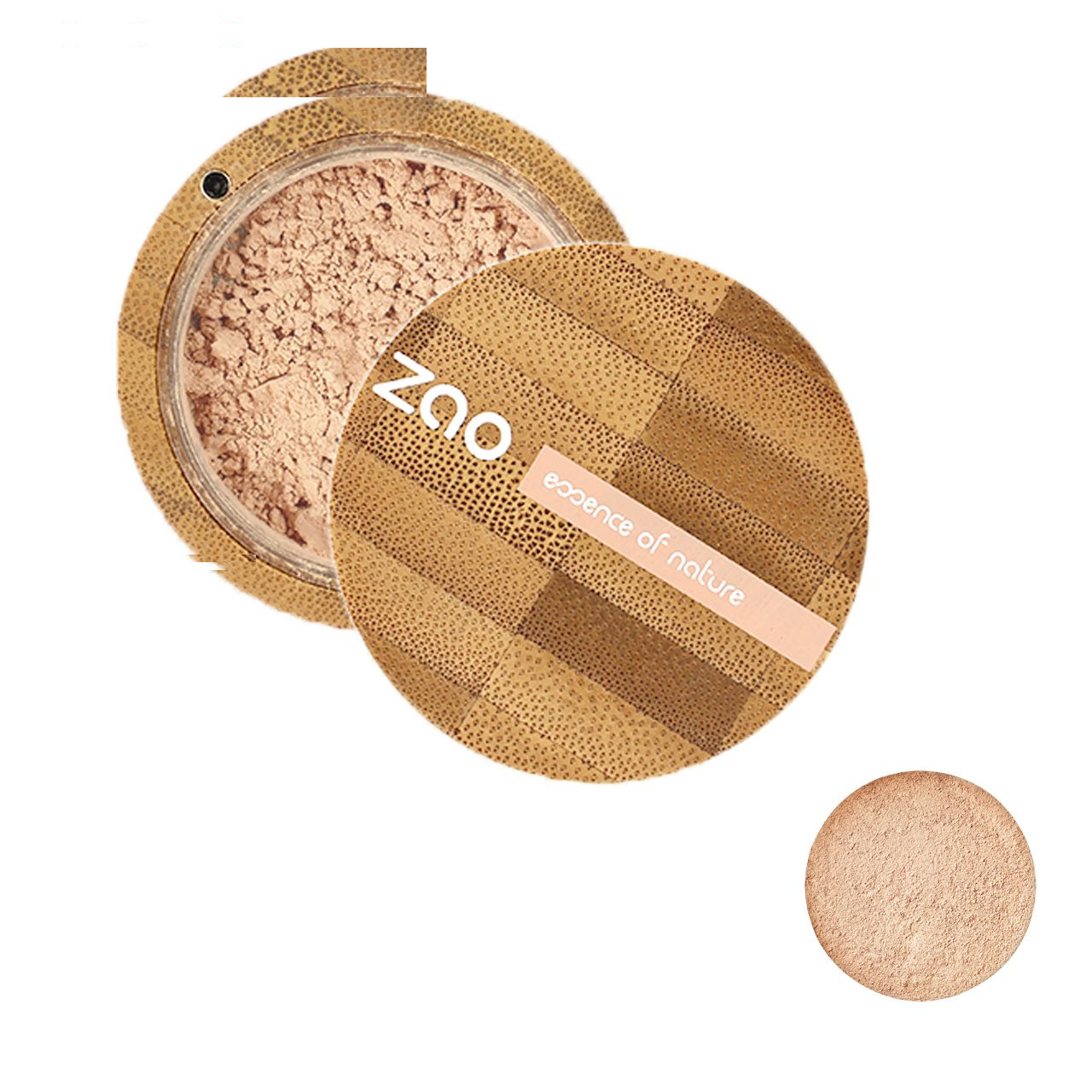 پودر تثبیت کننده آرایش زاو مدل Mineral Silk شماره 510